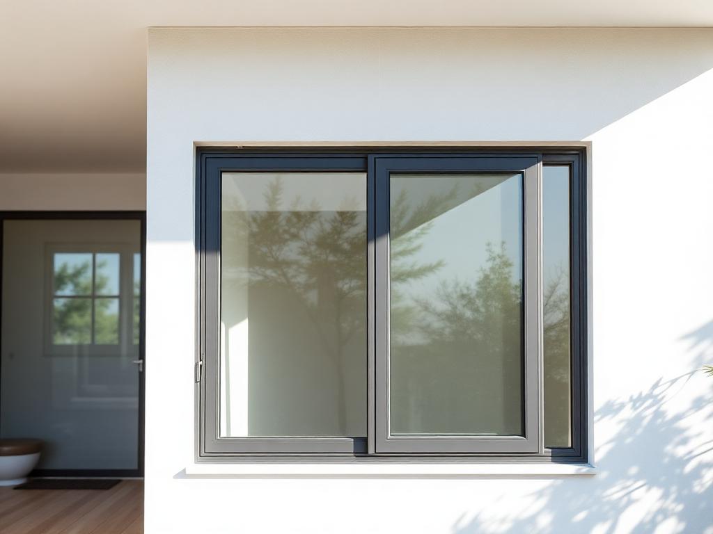 Castilho de alumínio com vidro laminado 6mm